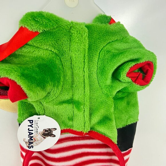 LuvGear Dog PJ's "Pyjamas" Christmas Fairy Fleece Size S Pajamas - Picture 3 of 6